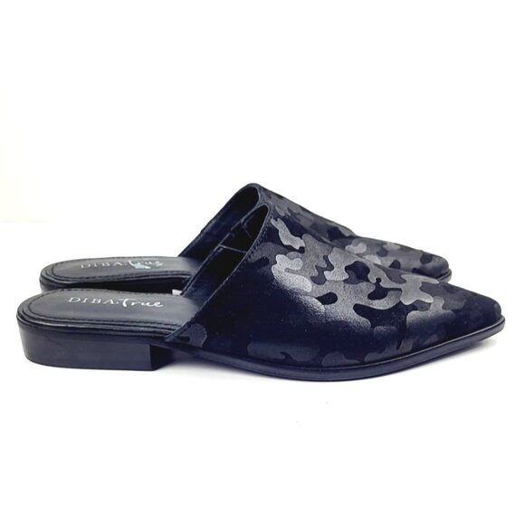 Diba True Pointed-Toe Leather Mules -‎ Size 8.5 - Picture 5 of 9